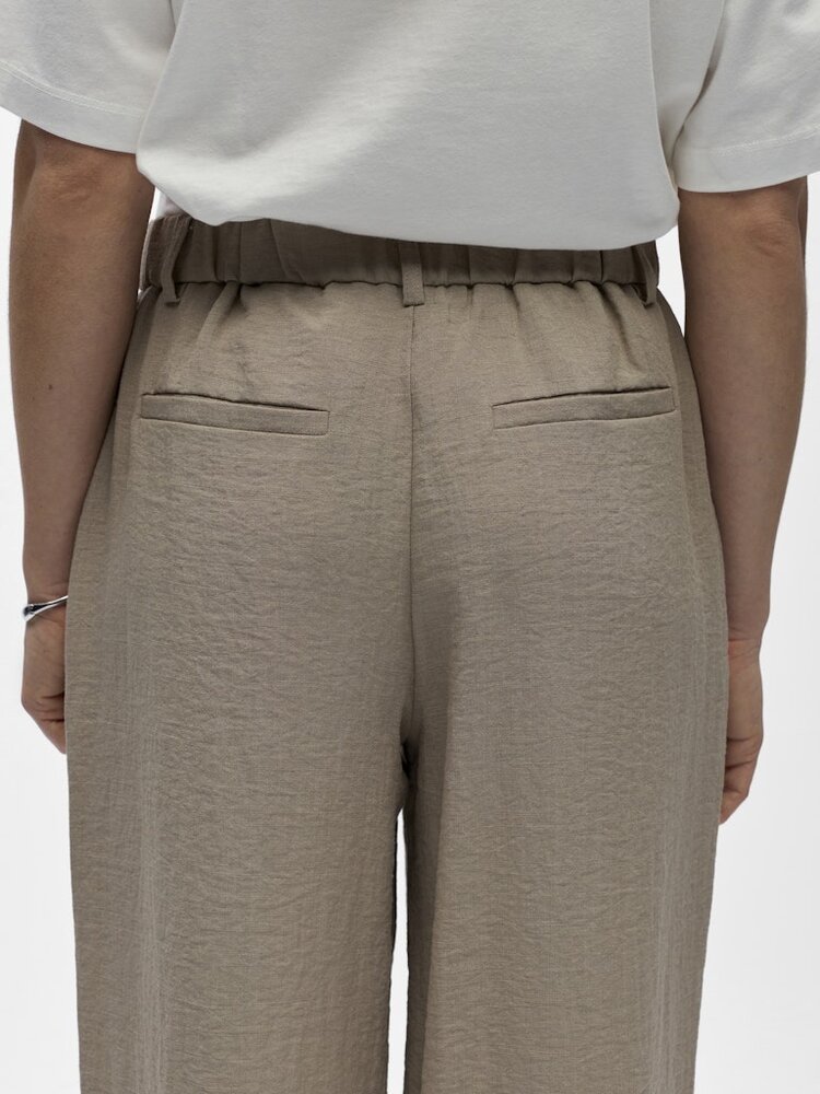 Object | Broek Rini wide desert taupe NOOS