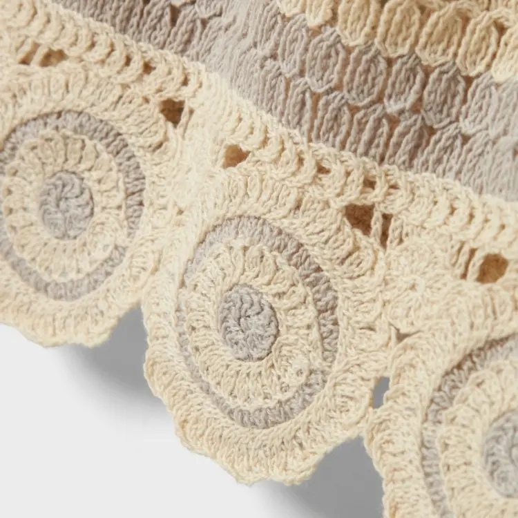 Lil Atelier Lil Atelier | Top gehaakt Fauna vapor blue