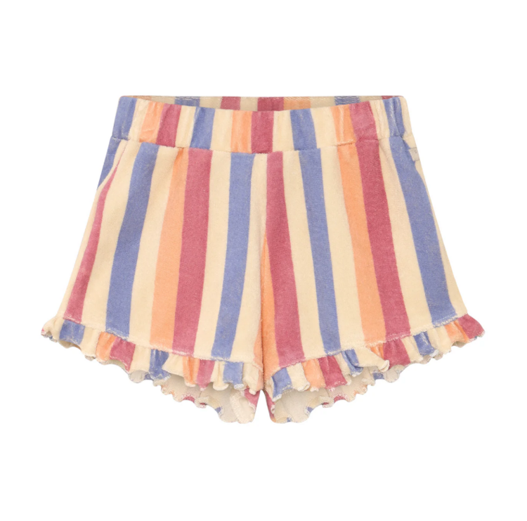 Daily7 Daily7 | Short Terry stripe hearther rose