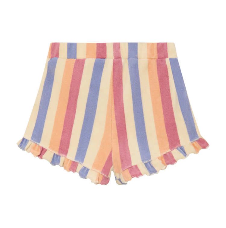Daily7 Daily7 | Short Terry stripe hearther rose