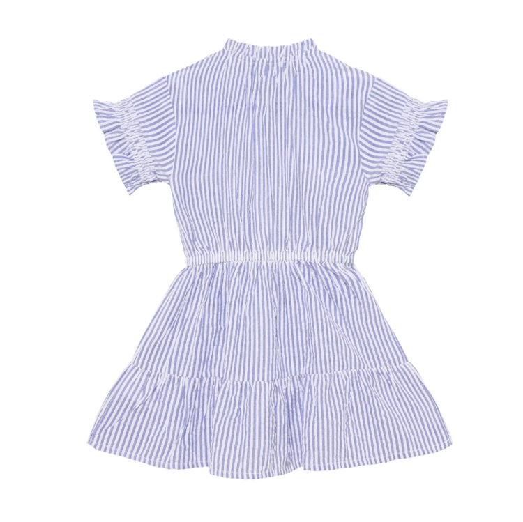 Daily7 Daily7 | Jurk Ruffle stripe