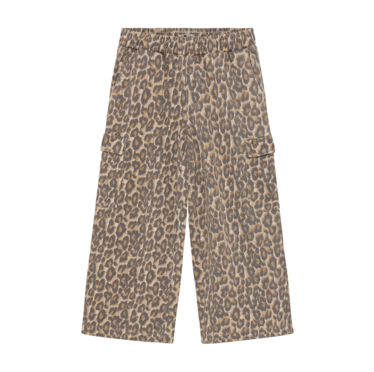Daily7 Daily7 | Cargo broek leopard wide