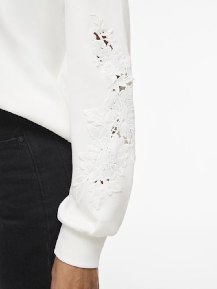 vila Vila | Sweater Siffi wit