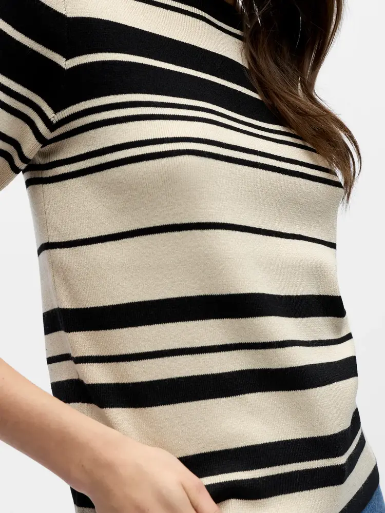 Object Object | Top Ester stripes mixed Noos