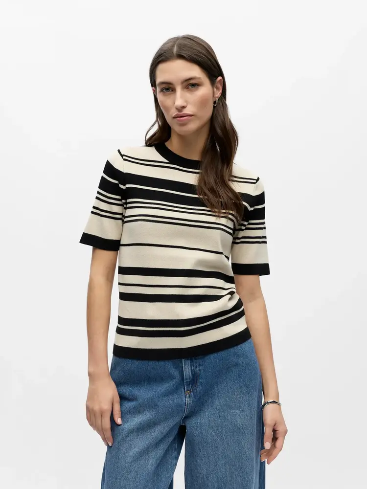 Object Object | Top Ester stripes mixed Noos