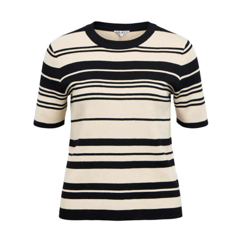 Object Object | Top Ester stripes mixed Noos