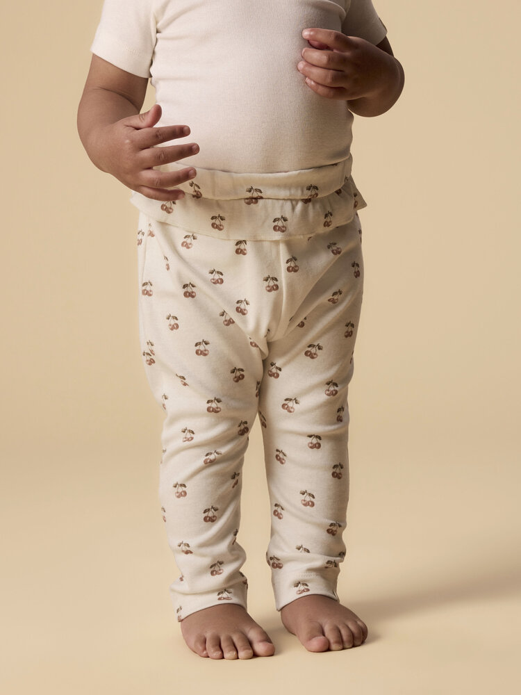 Lil Atelier Lil Atelier | Legging Layo coconut milk cherry