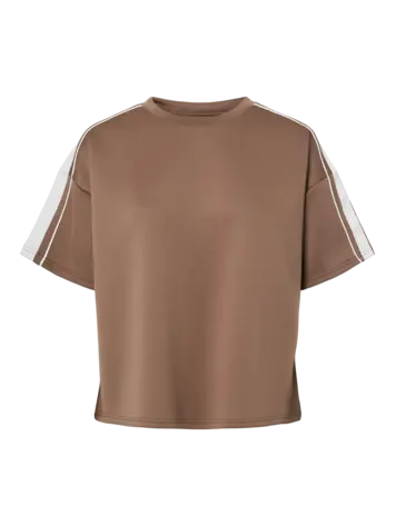 Pieces Pieces | Shirt Track Coffee quartz