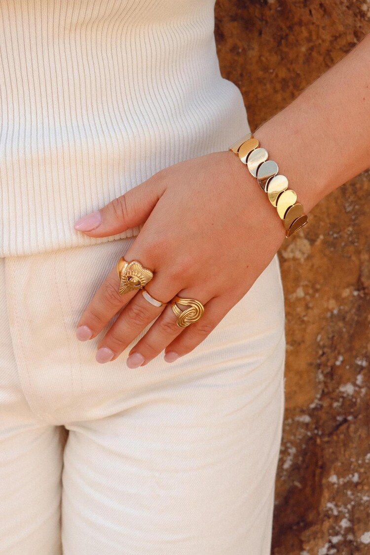 label Kiki Label Kiki | Armband Sea whisper gold