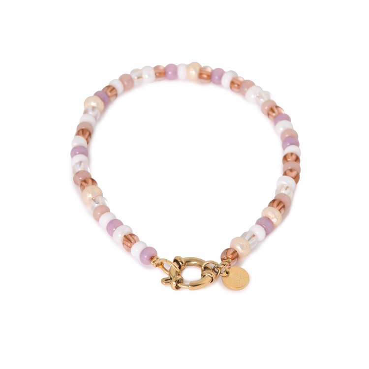 label Kiki Label Kiki | Armband Rosé all day gold