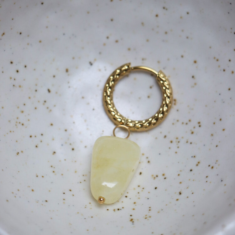 label Kiki Label Kiki | Oorbellen Butter Yellow gold Set2