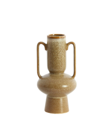 Light & Living Light & Living | Vaas Otaru olijfgroen 17x32cm