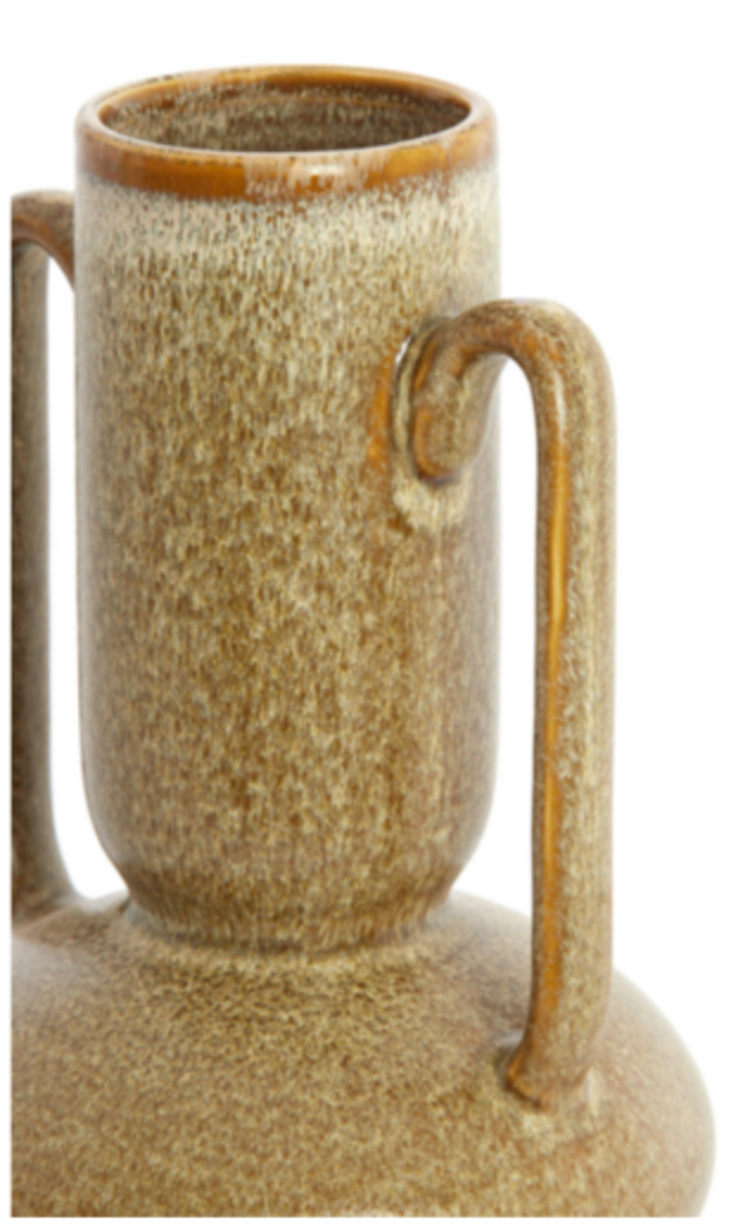 Light & Living Light & Living | Vaas Otaru olijfgroen 17x32cm