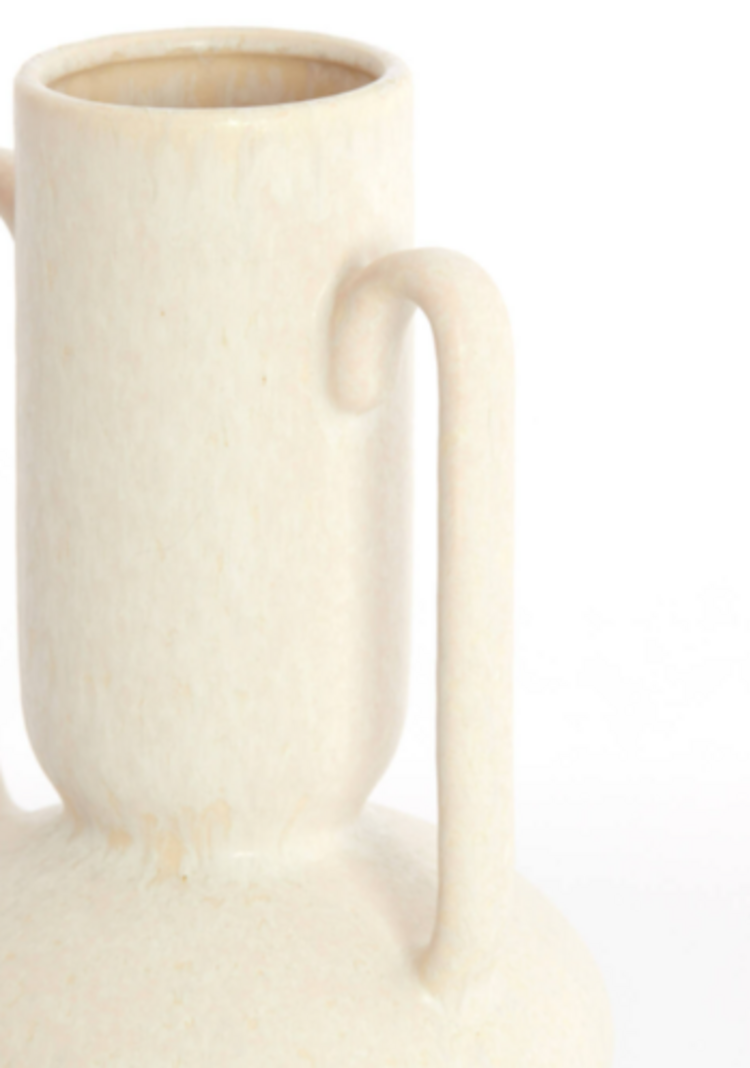 Light & Living Light & Living | Vaas Otaru creme 17x32cm