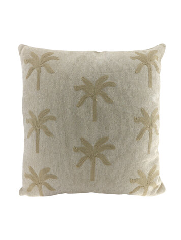 Home society Home Society | Kussen Holiday Palmtrees beige