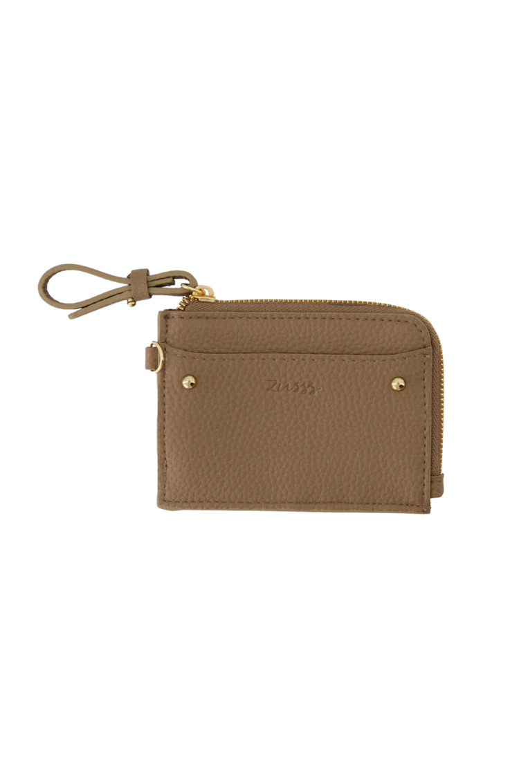 Zusss Zusss | Pashouder vega leer darker sand