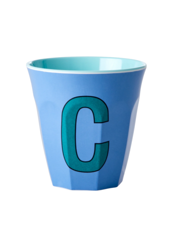 Rice Rice | Mok melamine stoffig blauw C