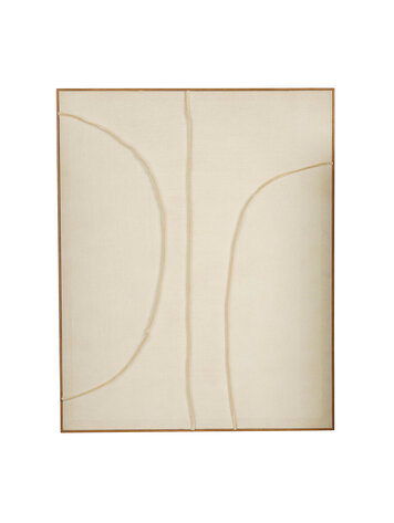 Selected by Selected By | Schilderij beige 100x80cm