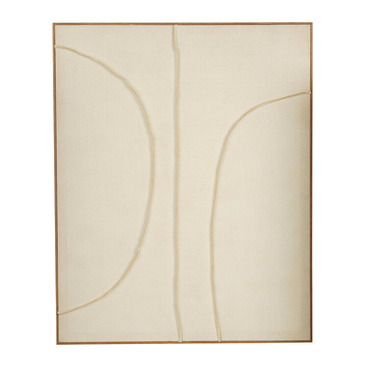 Selected by Selected By | Schilderij beige 100x80cm