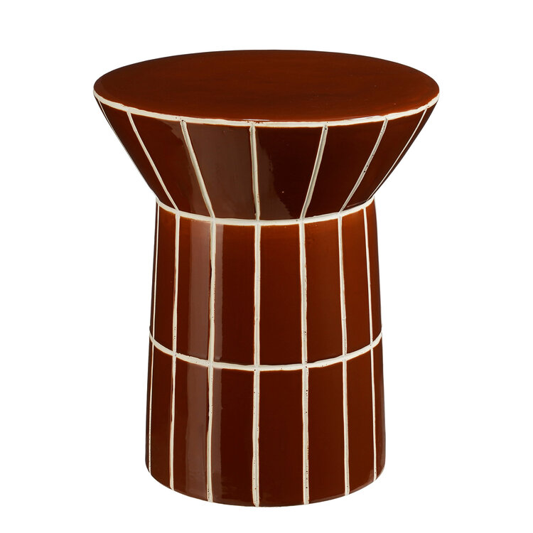 Selected by Selected By | Bijzettafel Menton donkerbruin 45cm