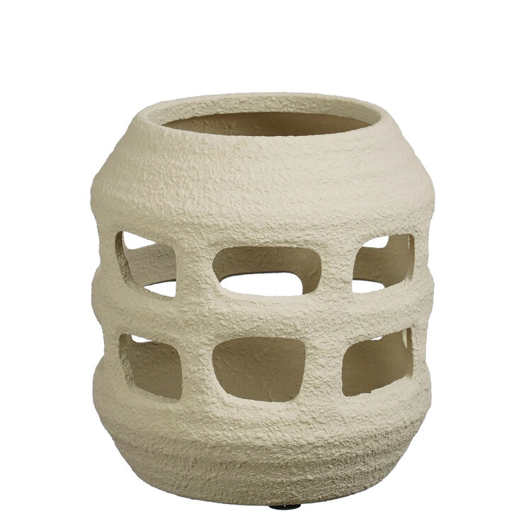 Selected by Selected By | Windlicht beige 18cm