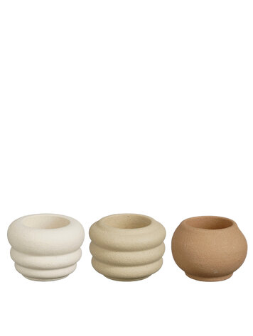 Selected by Selected By | Theelichthouder bubbel assorti (pst)