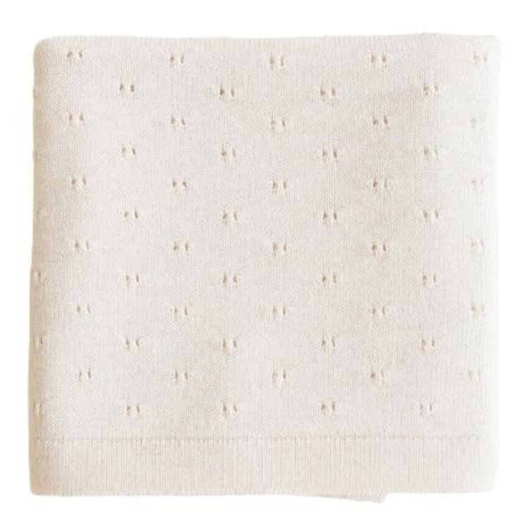 Hvid Hvid | Deken Bibi cream