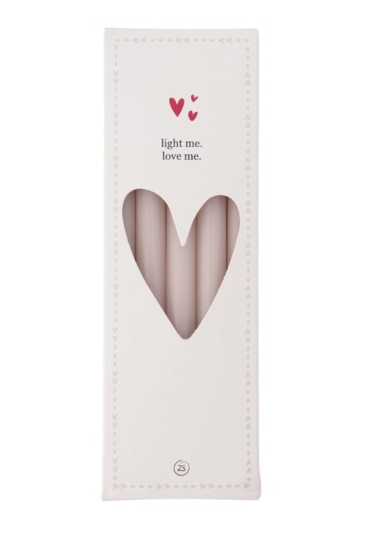 Zusss Zusss | Doosje met 10 smalle kaarsjes zand