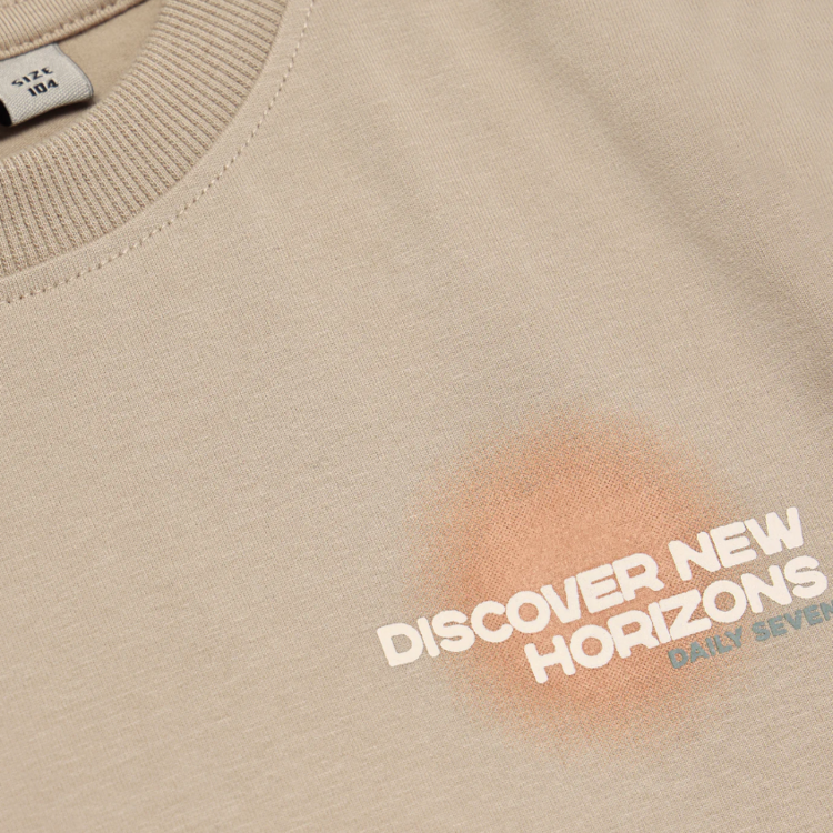 Daily7 Daily7 | T-shirt backprint tuffet