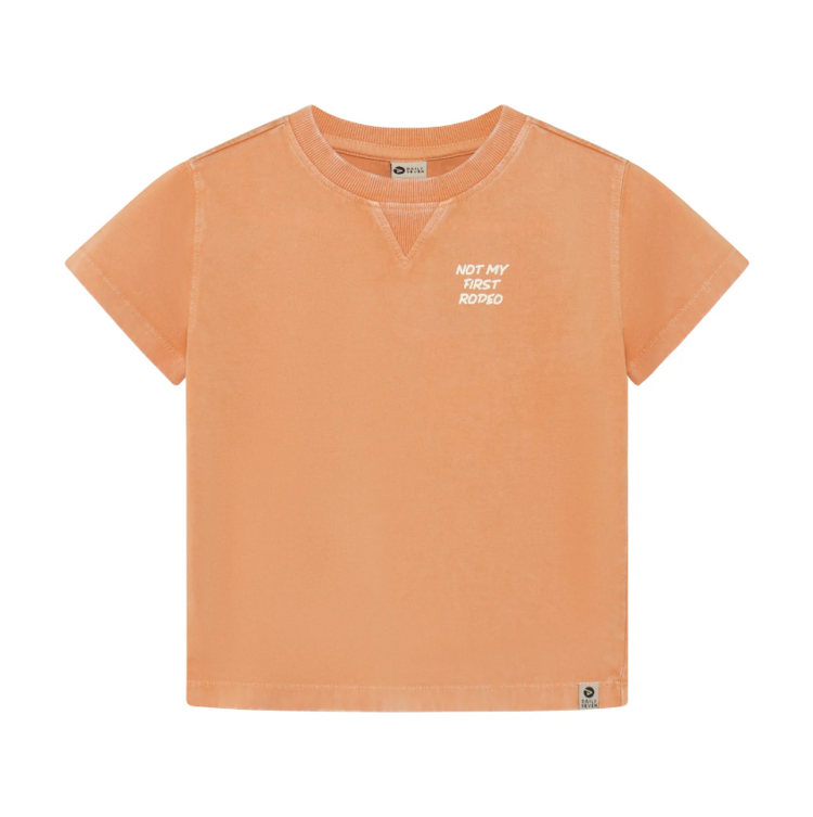 Daily7 Daily7 | T-shirt backprint sandstone