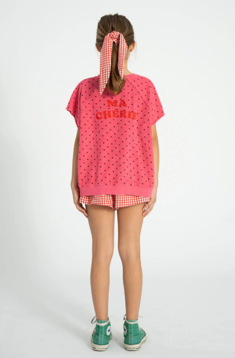Piupiuchick Piupiuchick | Top Cherry print pink