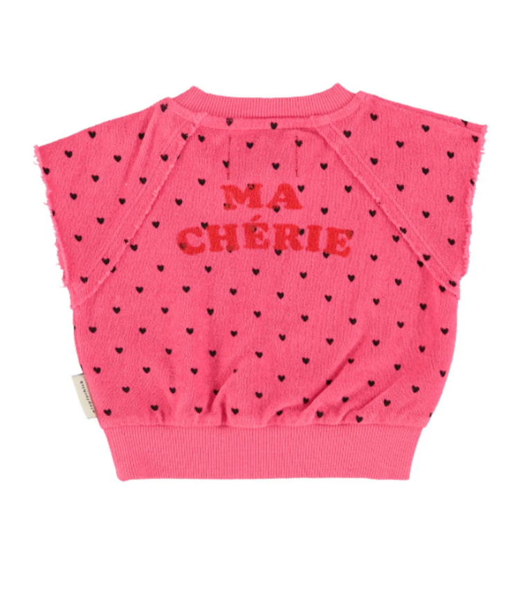 Piupiuchick Piupiuchick | Top Cherry print pink