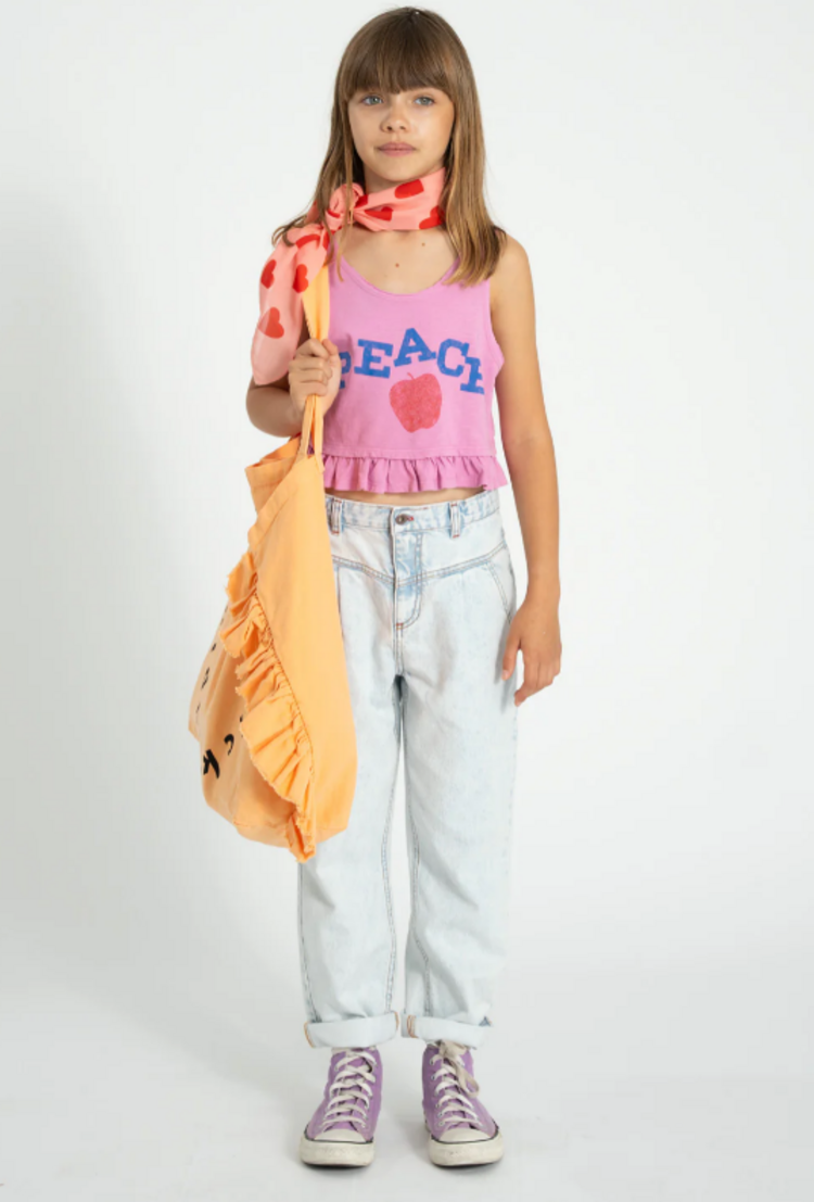 Piupiuchick Piupiuchick | Top Peace print pink