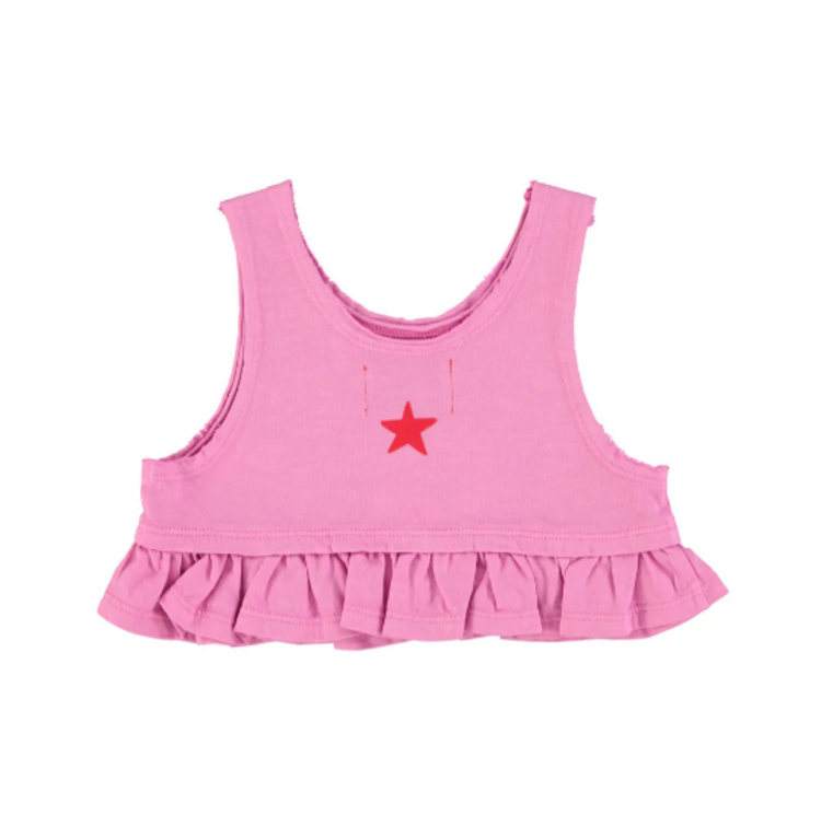 Piupiuchick Piupiuchick | Top Peace print pink