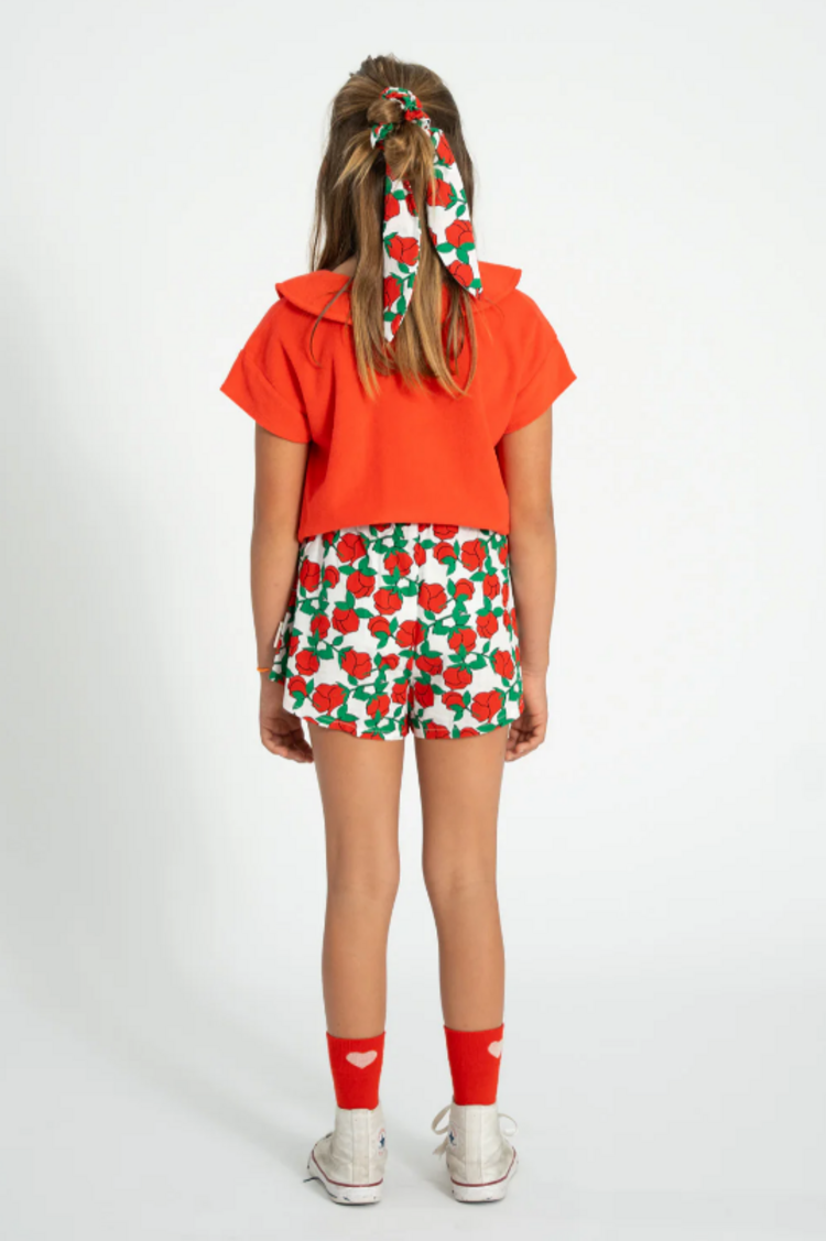 Piupiuchick Piupiuchick | T-shirt Peter pan Amour red