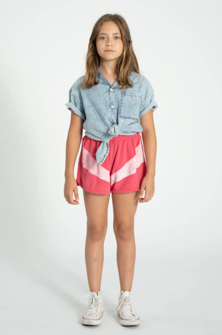 Piupiuchick Piupiuchick | Short pink stripes print