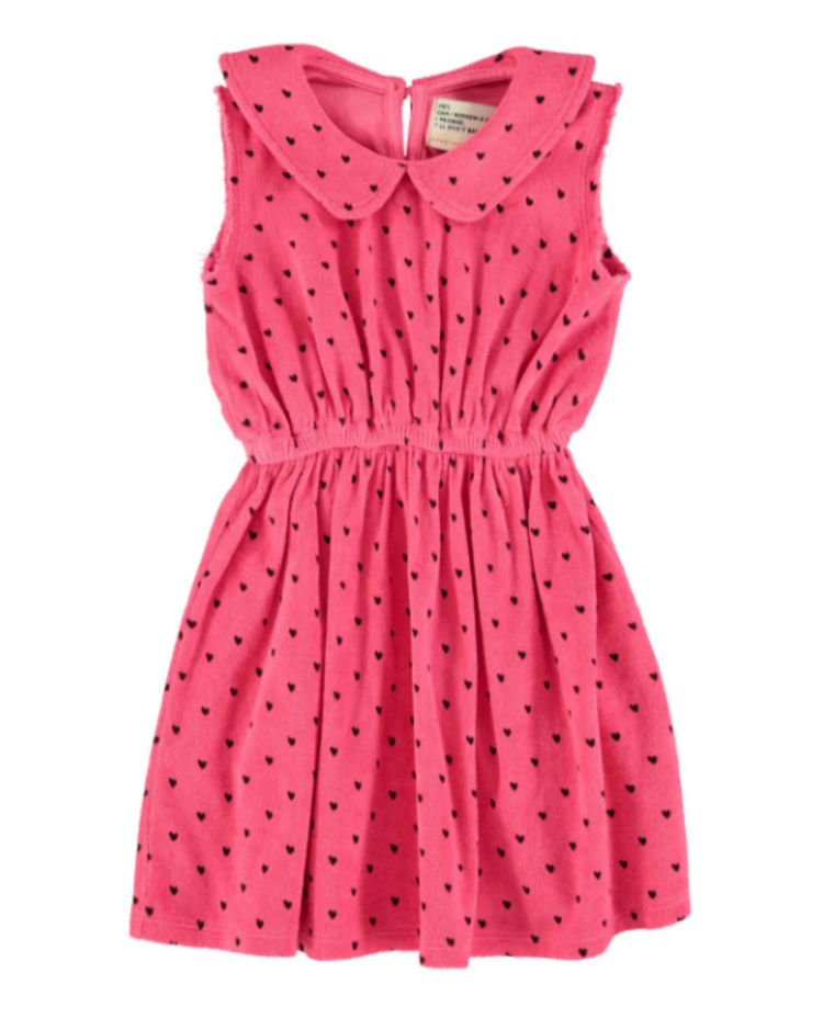 Piupiuchick Piupiuchick | Jurk hearts pink