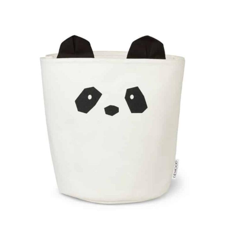 Liewood Liewood | Opbermand Panda wit zwart