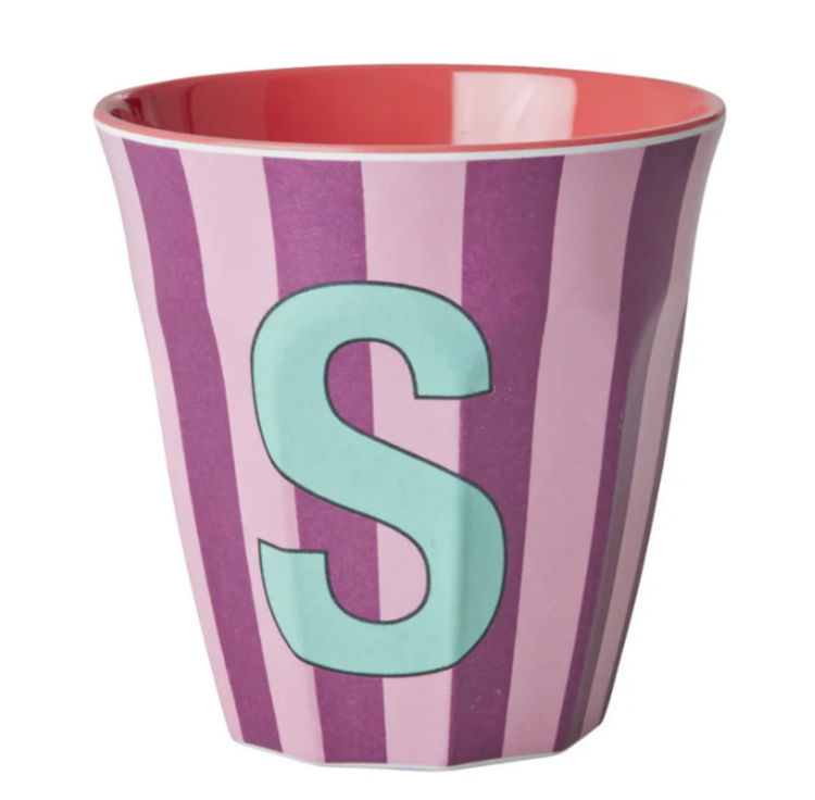 Rice Rice | Mok melamine S meerkleurig stripes