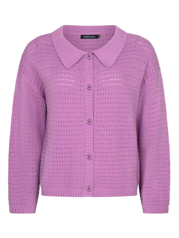 Ydence Ydence | Knitted top Clara violet