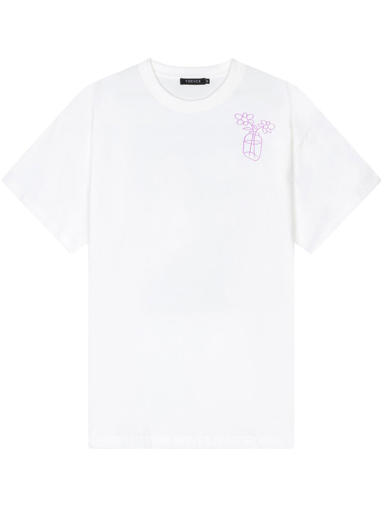 Ydence Ydence | T-shirt Picknick off-white