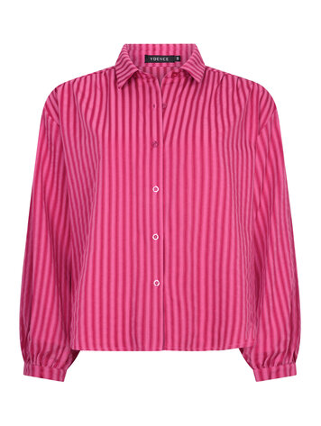 Ydence Ydence | Blouse Madelena berry pink