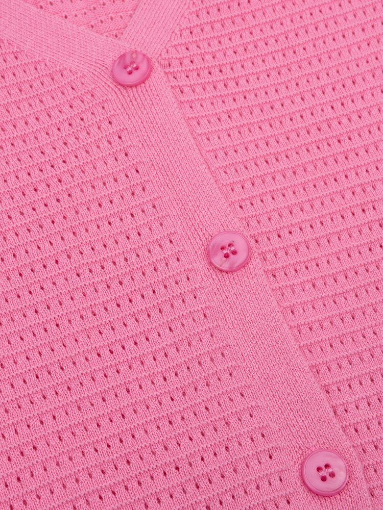 Ydence Ydence | Knitted top Elin coral pink