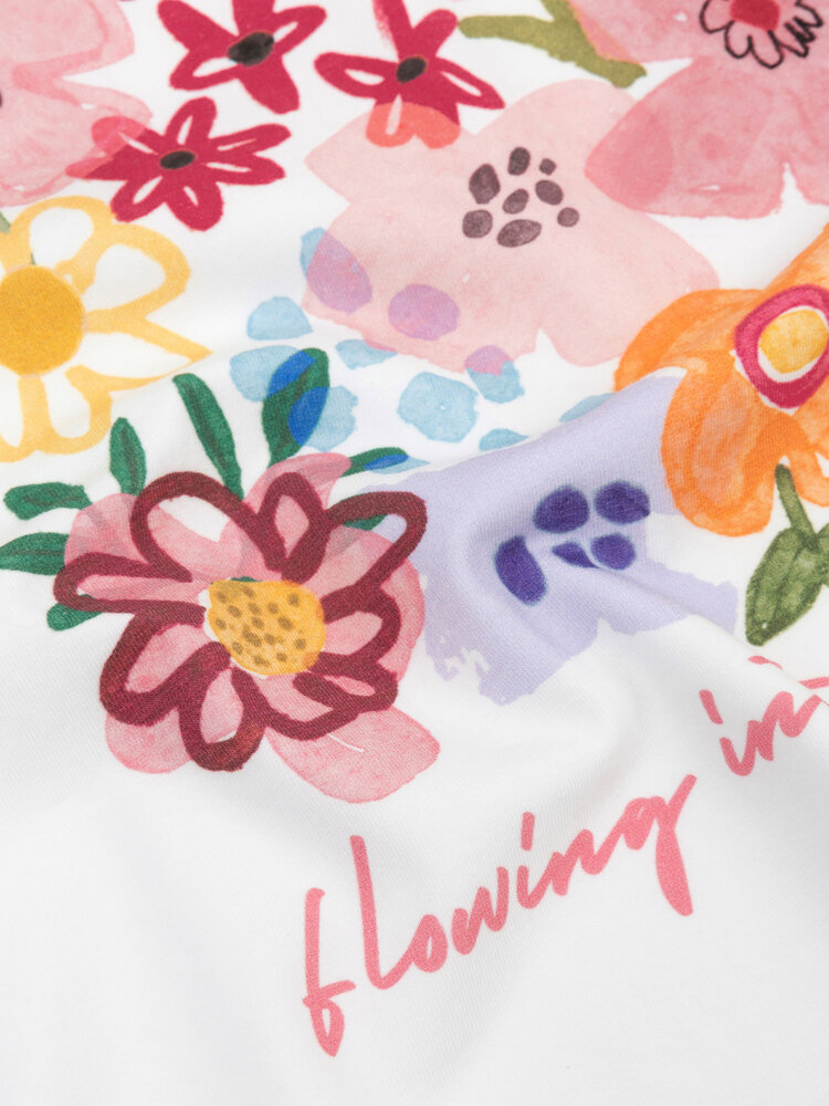 Ydence Ydence | T-shirt Blossom days off-white