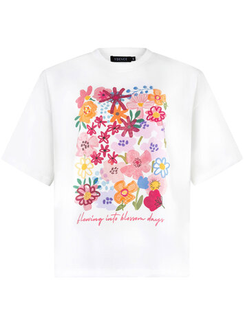 Ydence Ydence | T-shirt Blossom days off-white