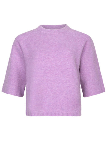 Ydence Ydence | Knitted sweater Bunny violet