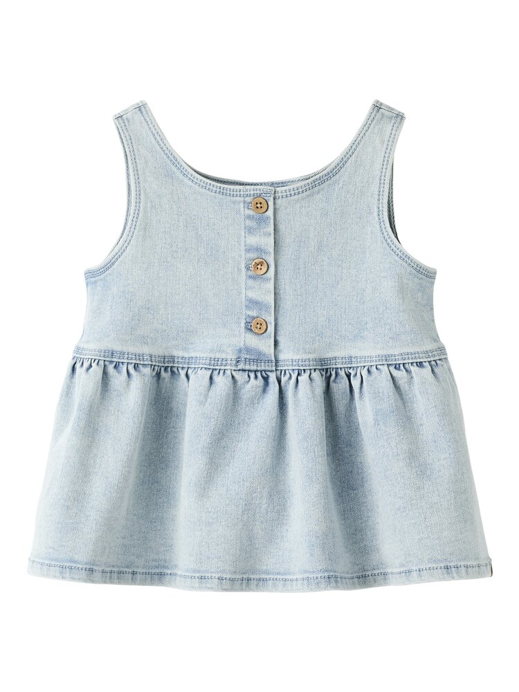 Lil Atelier Lil Atelier | Top Frances light blue denim
