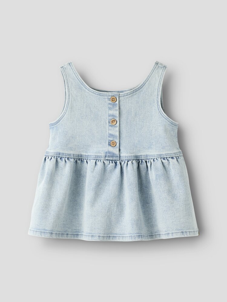 Lil Atelier Lil Atelier | Top Frances light blue denim