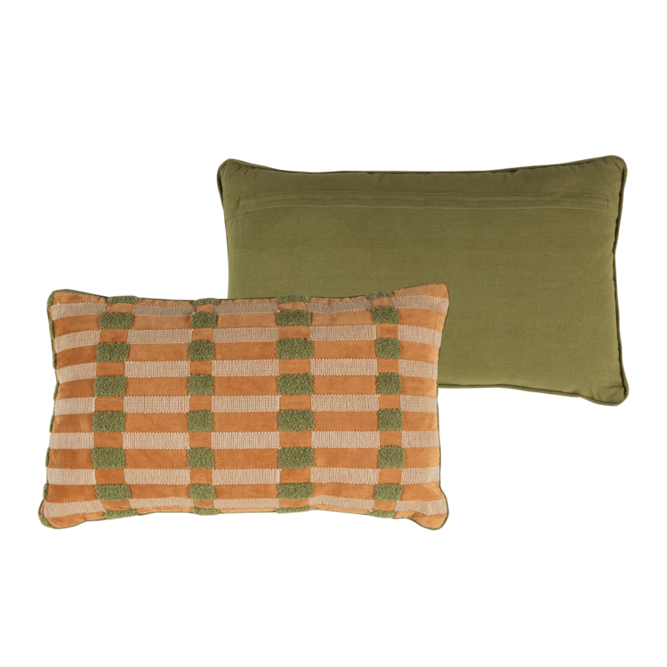Woood Woood | Kussen Vola klein green/orange