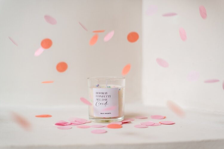 Home society Home Society | Kaars confetti